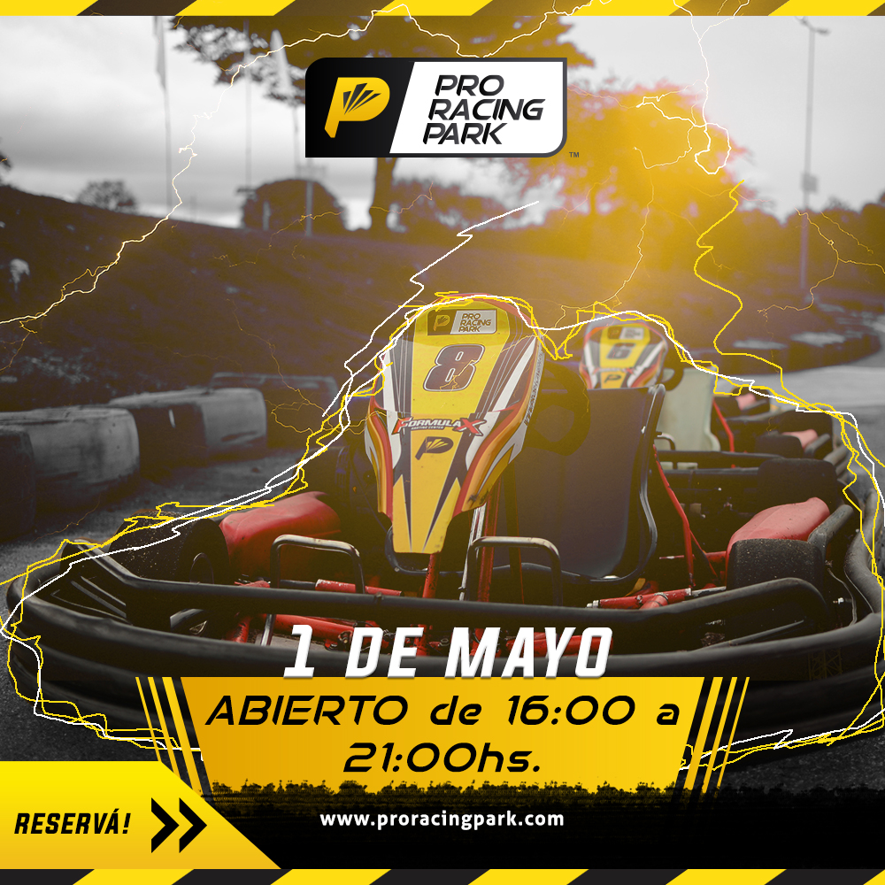 Flyer for Pro Racing Park #1