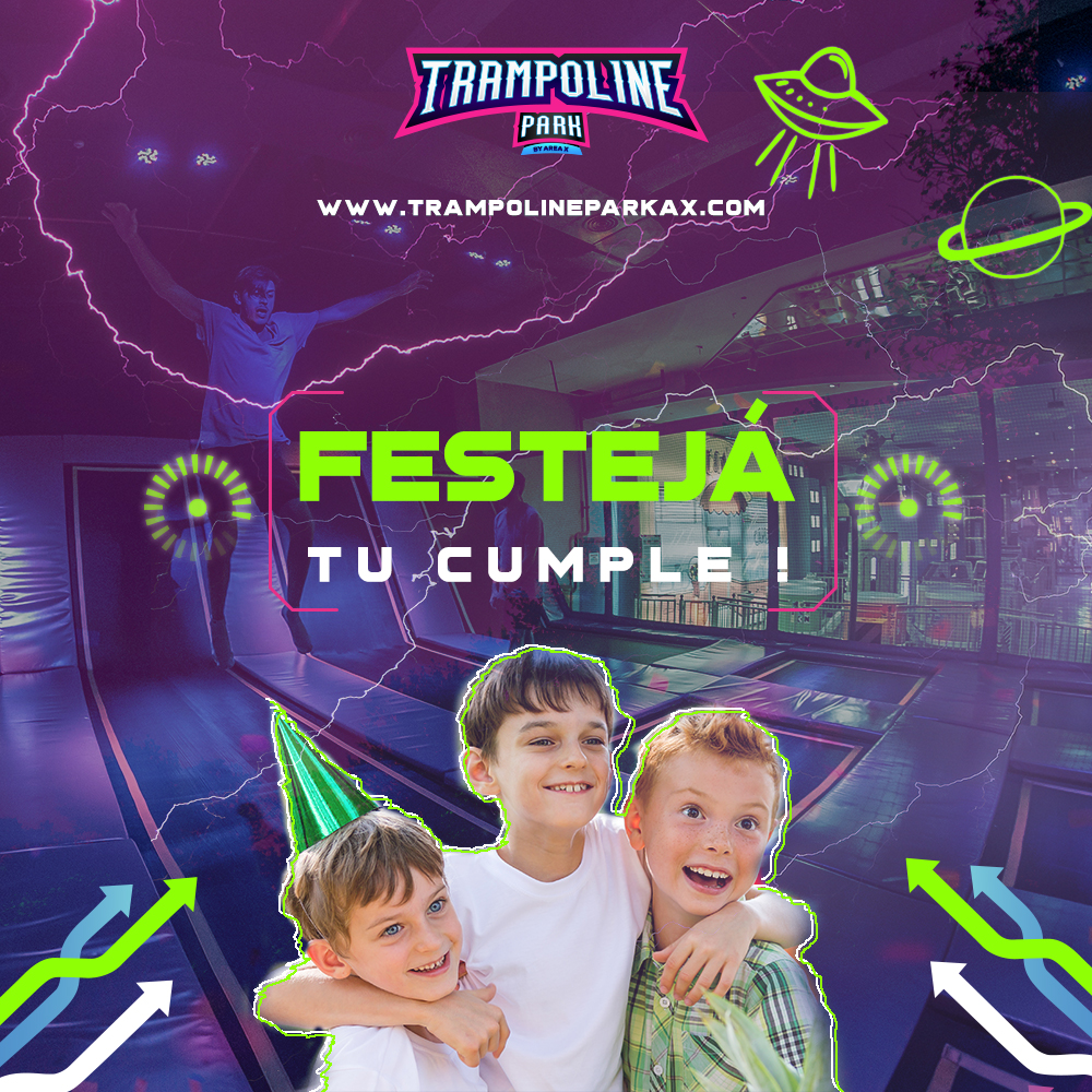 Flyer for Trampoline Park #1